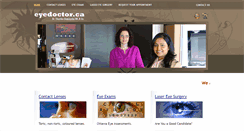 Desktop Screenshot of eyedoctor.ca
